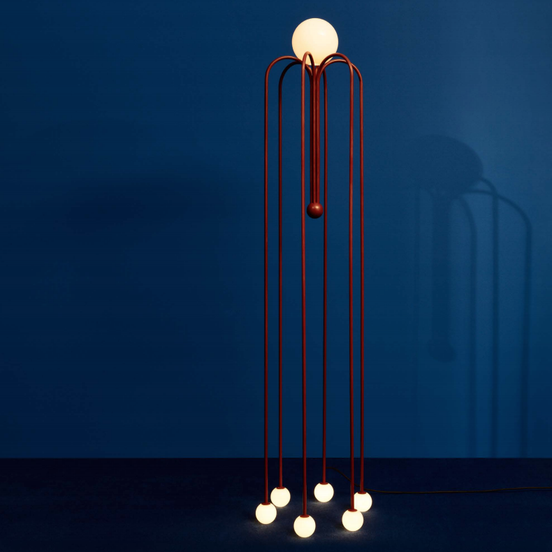 Торшер Michael Anastassiades Fontana Amorosa  Bellagio Красный Белый в Кирове | Loft Concept 