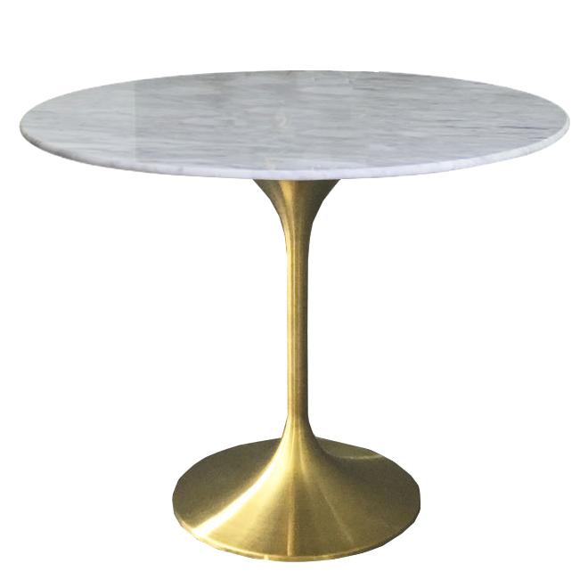 Стол Tulip brass Латунь Серый (Gray) Стол Tulip brass Латунь Серый (Gray) в Кирове | Loft Concept