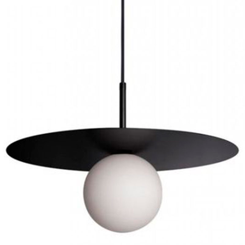 Подвесной светильник MATISSE Black 35 см Белый Черный Подвесной светильник MATISSE Black 35 см Белый Черный в Кирове | Loft Concept