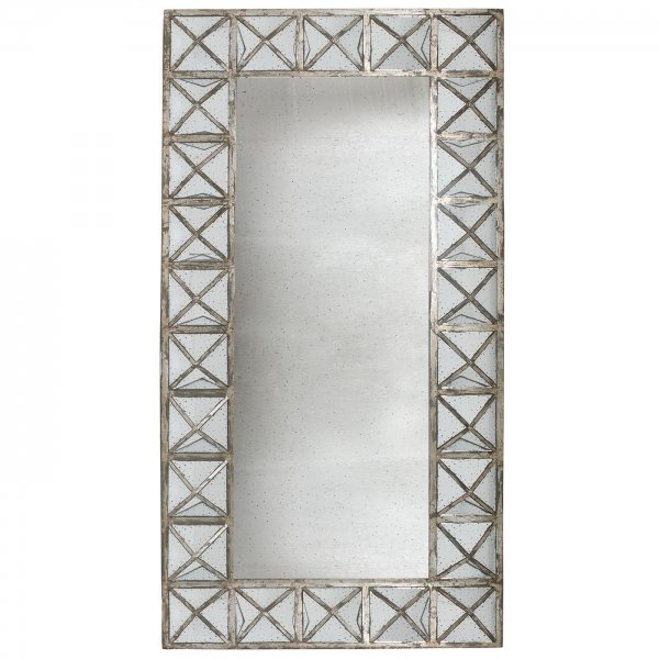Зеркало настенное состаренное Patina Mirror Wood Зеркало настенное состаренное Patina Mirror Wood в Кирове | Loft Concept