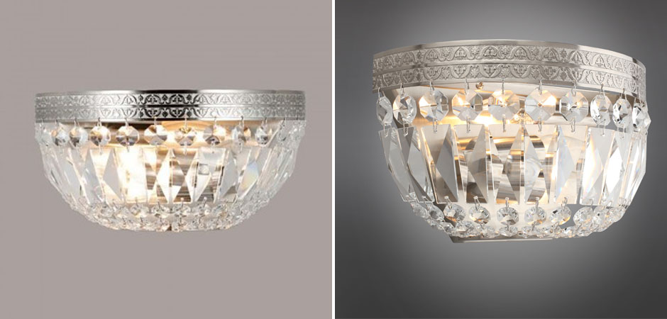 Бра Ancient Ocean Nickel Бра Ancient Ocean Nickel - Loft-Concept в Кирове
