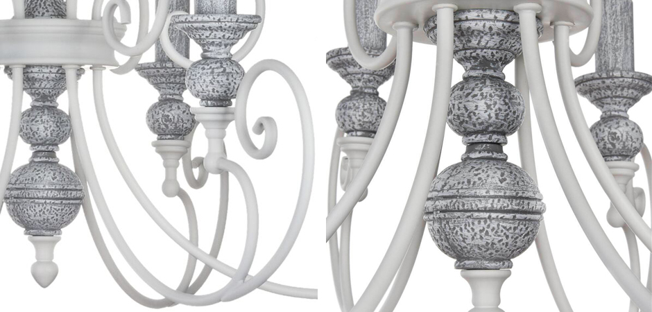 Люстра Mocenigo Chandelier White Люстра Mocenigo Chandelier White - Loft-Concept в Кирове