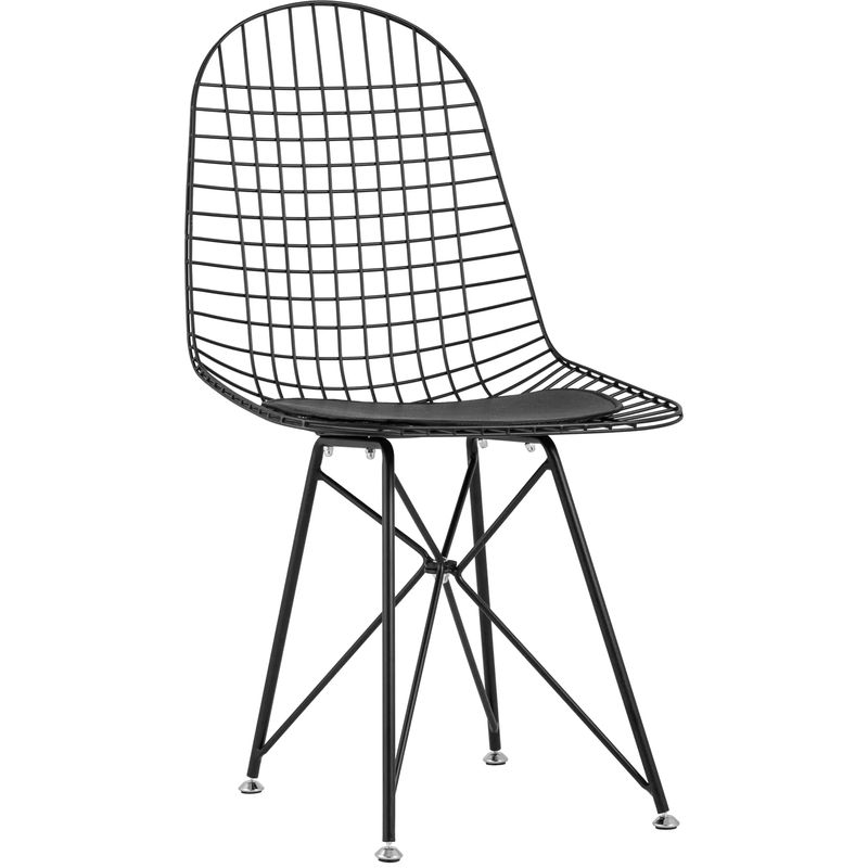 Стул Bertoia S Chair Черный Матовый Металл Черный Стул Bertoia S Chair Черный Матовый Металл Черный в Кирове | Loft Concept