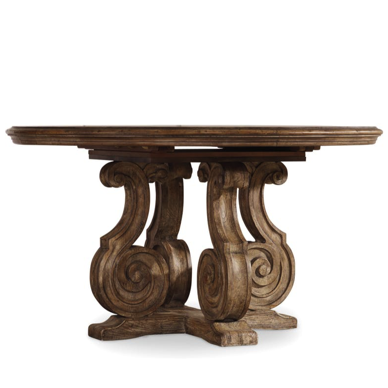Обеденный Dining TABLE RONDE BAROQUE Коричневый в Кирове | Loft Concept 
