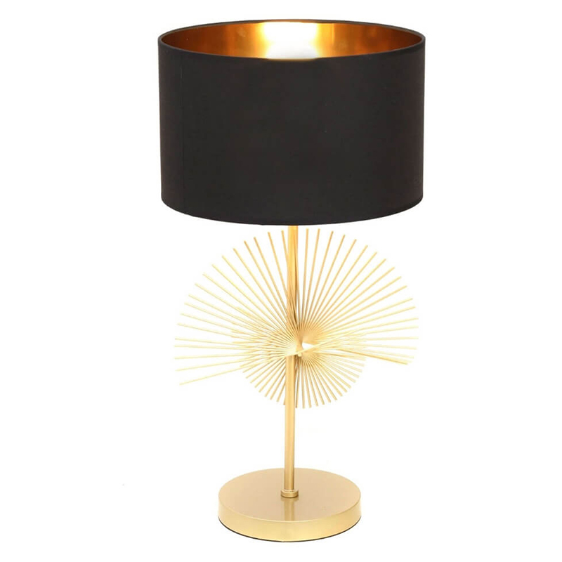 Настольная лампа Genoveva Table lamp black Черный Золотой Настольная лампа Genoveva Table lamp black Черный Золотой в Кирове | Loft Concept