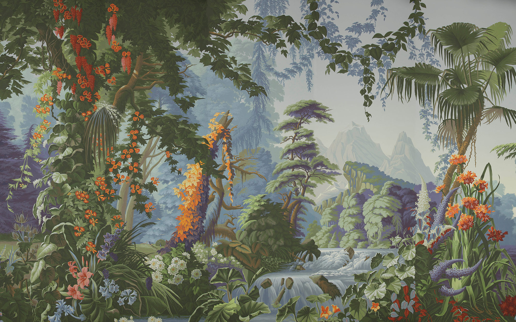 Обои ручная роспись L'Eden Eden on scenic paper Обои ручная роспись L'Eden Eden on scenic paper - постер Loft-Concept в Кирове