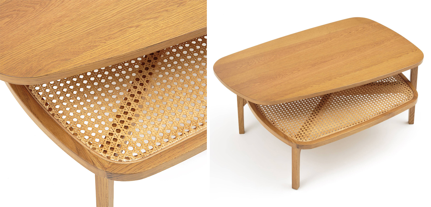 Кофейный стол Morten Wicker Coffee Table - фото №1