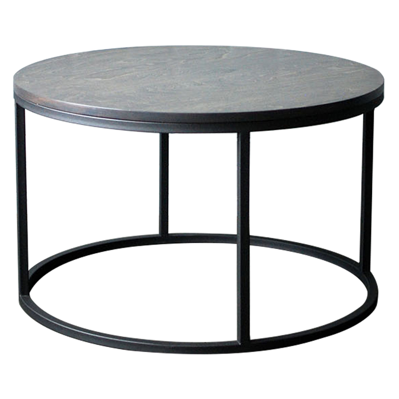 Кофейный стол Tait Industrial Metal Rust Coffee Table Коричневый Черный Кофейный стол Tait Industrial Metal Rust Coffee Table Коричневый Черный в Кирове | Loft Concept