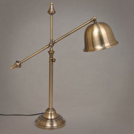 Настольная лампа Antic Bell Table Lamp Латунь Античная полированная в Кирове | Loft Concept 