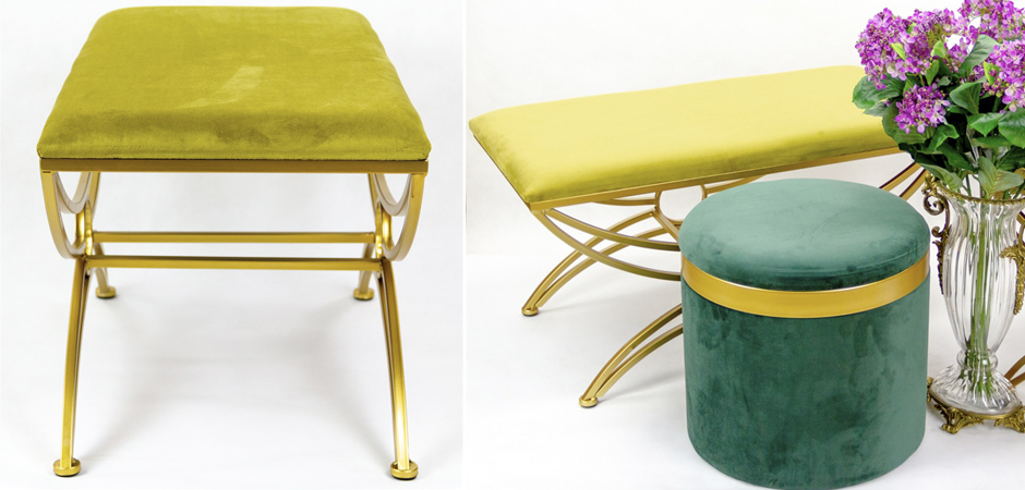 Пуф Art Deco Shapes Yellow Пуф Art Deco Shapes Yellow - Loft-Concept в Кирове