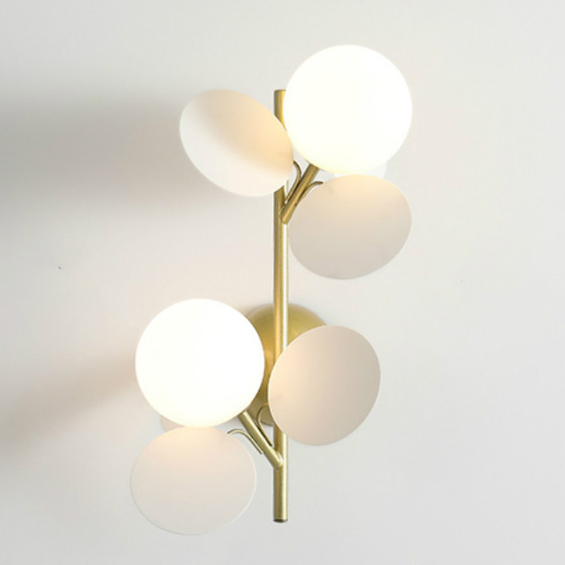 Бра MATISSE sconce double white Золотой Белый Бра MATISSE sconce double white Золотой Белый в Кирове | Loft Concept