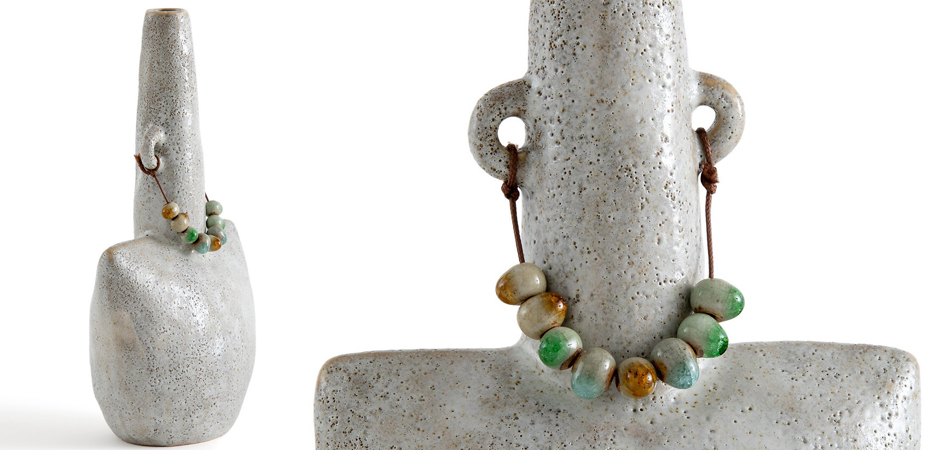 Ваза Ceramic Vase Beads On The Ears Ваза Ceramic Vase Beads On The Ears - Loft-Concept в Кирове