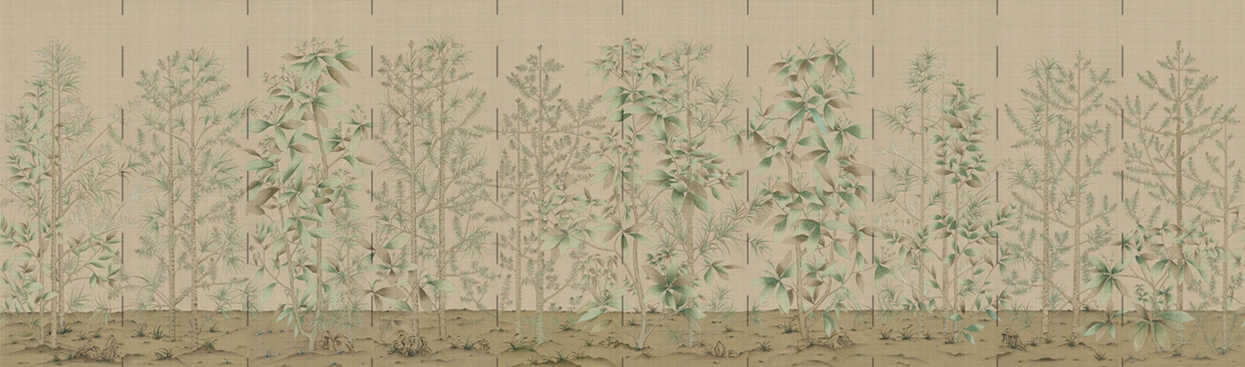 Обои ручная роспись Quiet Forest - постер Loft-Concept в Кирове