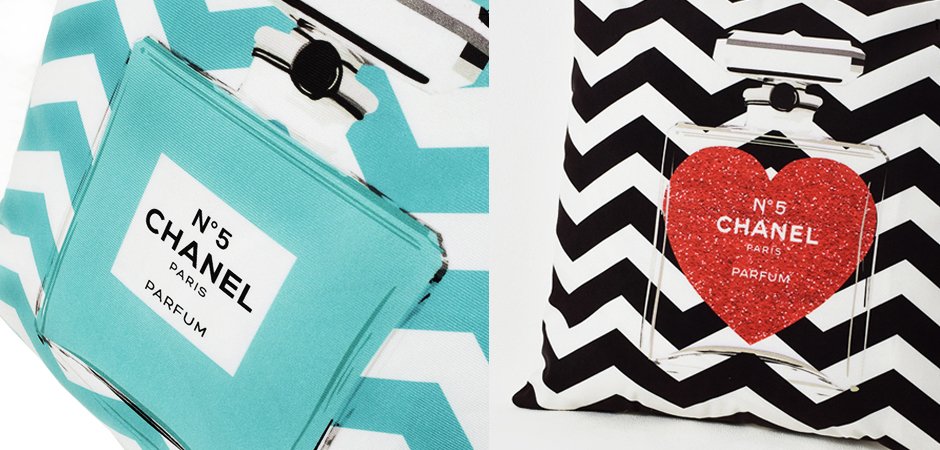 Декоративная подушка CHANEL № 5 - Loft-Concept в Кирове