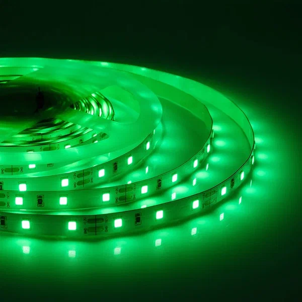 Светодиодная лента 4,8W/m 60LED/m 2835SMD зеленый 5M Белый Светодиодная лента 4,8W/m 60LED/m 2835SMD зеленый 5M Белый в Кирове | Loft Concept