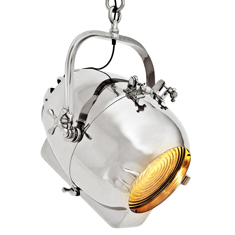 Люстра Lamp Spitfire Никель Прозрачное Стекло Люстра Lamp Spitfire Никель Прозрачное Стекло в Кирове | Loft Concept