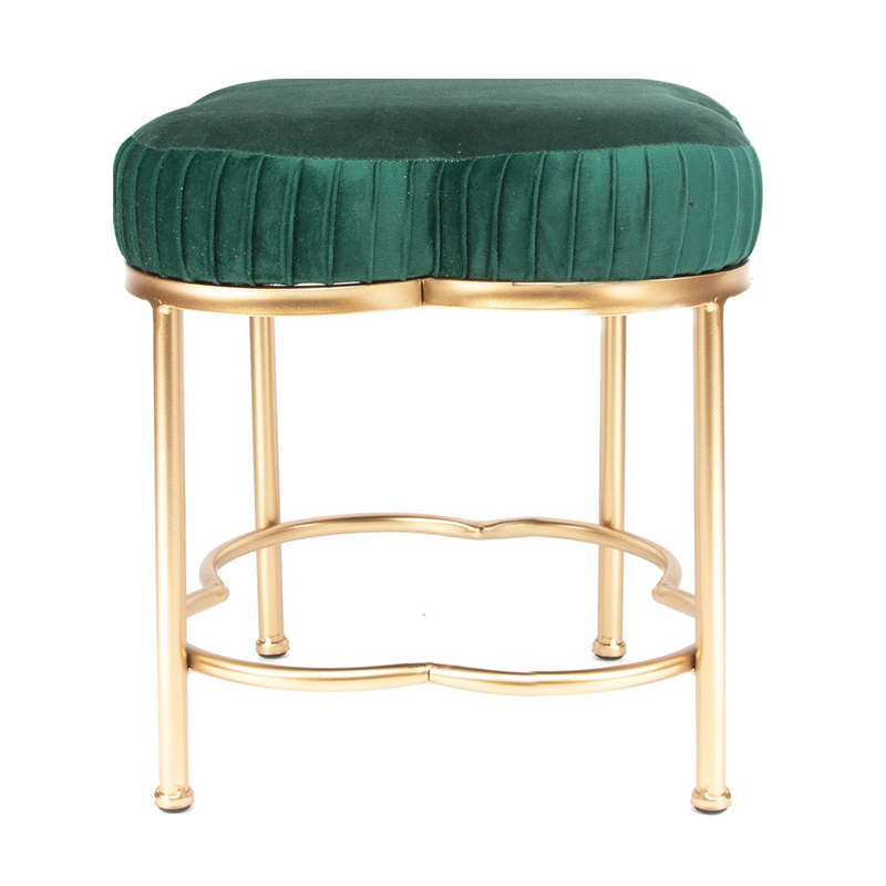 Пуф PUF Frame of Clover зеленый Зеленый Золотой Пуф PUF Frame of Clover зеленый Зеленый Золотой в Кирове | Loft Concept