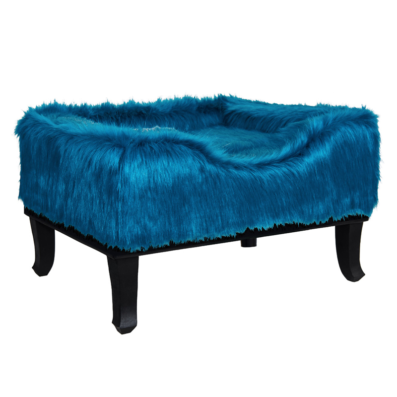Диван для домашних животных Pet Bed с ворсом Синий Диван для домашних животных Pet Bed с ворсом Синий в Кирове | Loft Concept
