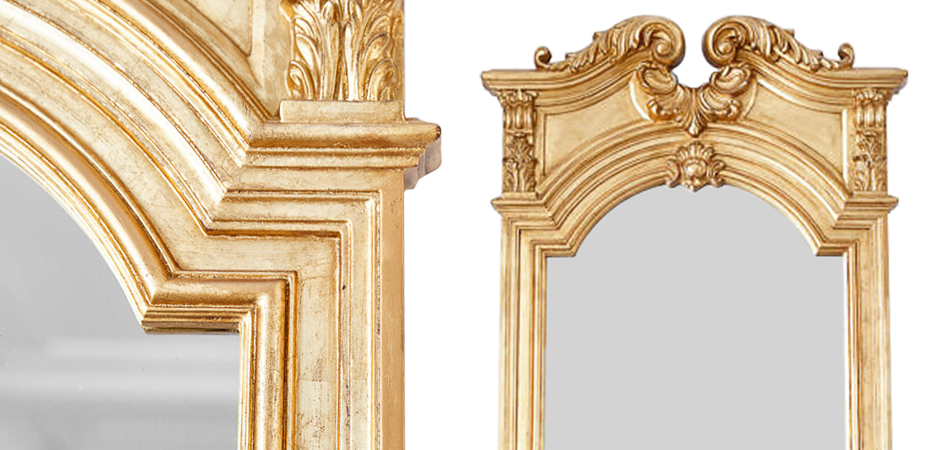 Зеркало Lupescu Mirror Gold Зеркало Lupescu Mirror Gold - Loft-Concept в Кирове