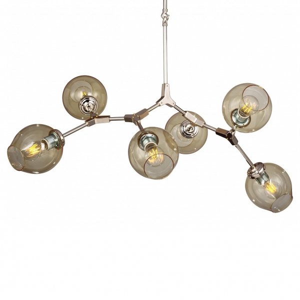 Люстра Branching Bubble Chandelier 6 Amber Янтарь (Amber) Люстра Branching Bubble Chandelier 6 Amber Янтарь (Amber) в Кирове | Loft Concept