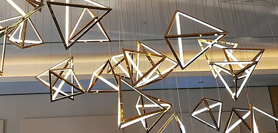 Подвесной светильник Weightless Triangles Подвесной светильник Weightless Triangles - Loft-Concept в Кирове