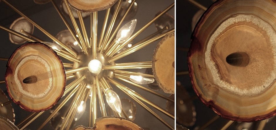 Люстра Agate Burst Chandelier Brass Люстра Agate Burst Chandelier Brass - Loft-Concept в Кирове