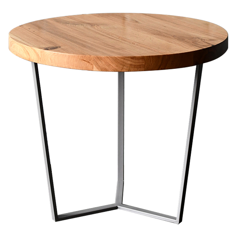 Кофейный стол Morin Industrial Metal Rust Coffee Table Светлый дуб Белый Кофейный стол Morin Industrial Metal Rust Coffee Table Светлый дуб Белый в Кирове | Loft Concept