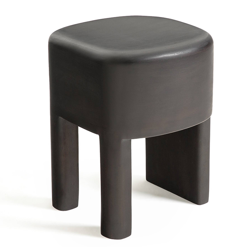 Приставной стол Mordred Mango Black Side Table Черный Приставной стол Mordred Mango Black Side Table Черный в Кирове | Loft Concept