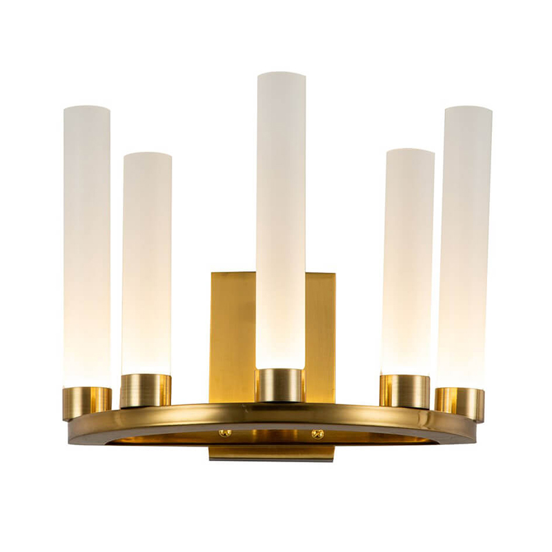 Бра Candlestick Wall Lamp Золотой Бра Candlestick Wall Lamp Золотой в Кирове | Loft Concept