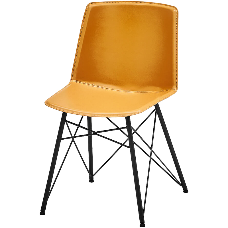 Стул Blaan Stool yellow Черный Желтый Стул Blaan Stool yellow Черный Желтый в Кирове | Loft Concept