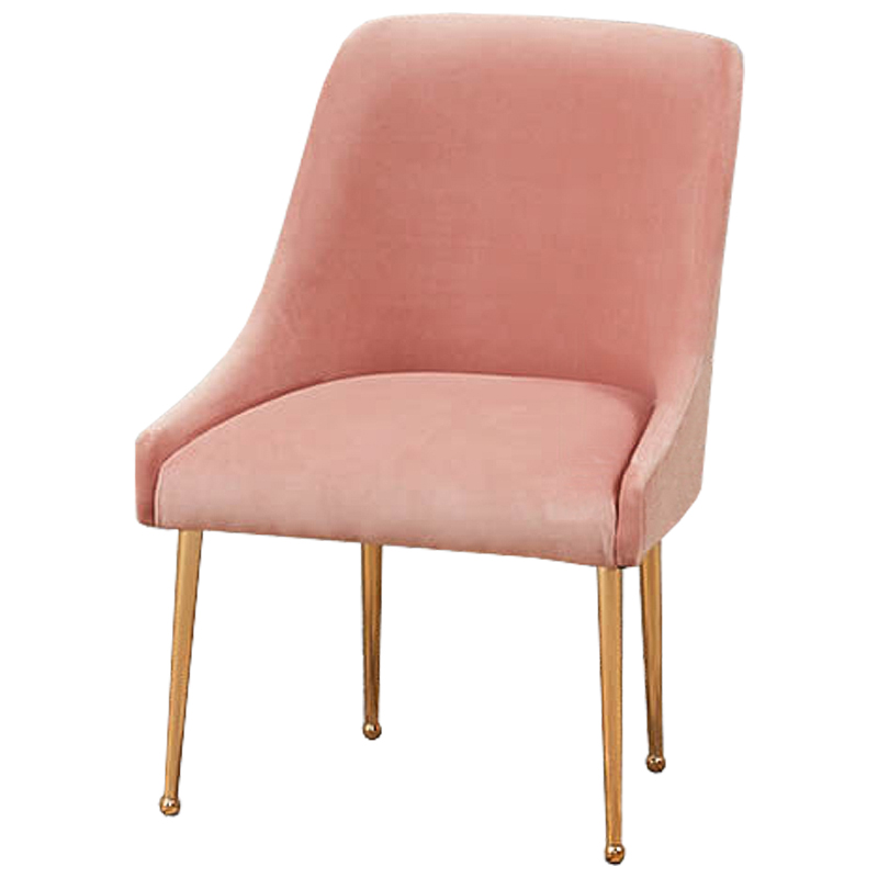 Стул Gormal Stool pink Розовый Золотой Стул Gormal Stool pink Розовый Золотой в Кирове | Loft Concept