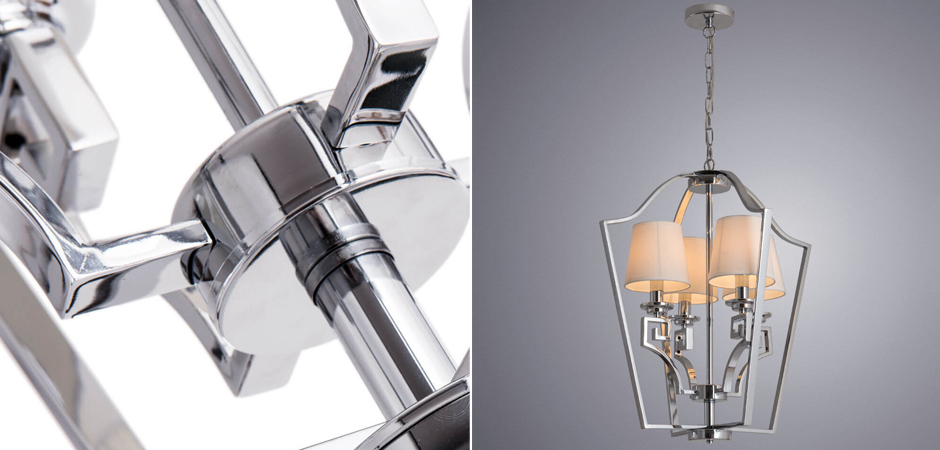 Люстра Lantern Presidential Chromium Люстра Lantern Presidential Chromium - Loft-Concept в Кирове