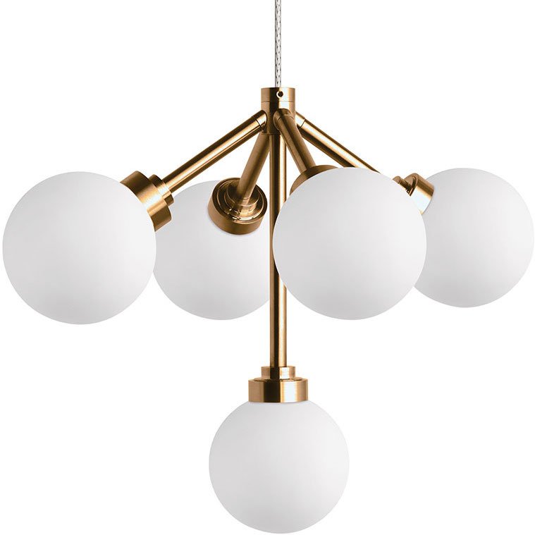 Люстра Tech Lighting Mara Chandelier Mini Золотой Белый Люстра Tech Lighting Mara Chandelier Mini Золотой Белый в Кирове | Loft Concept