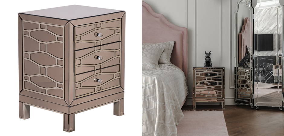Тумба Mirror Geometry Nightstand Тумба Mirror Geometry Nightstand - Loft-Concept в Кирове