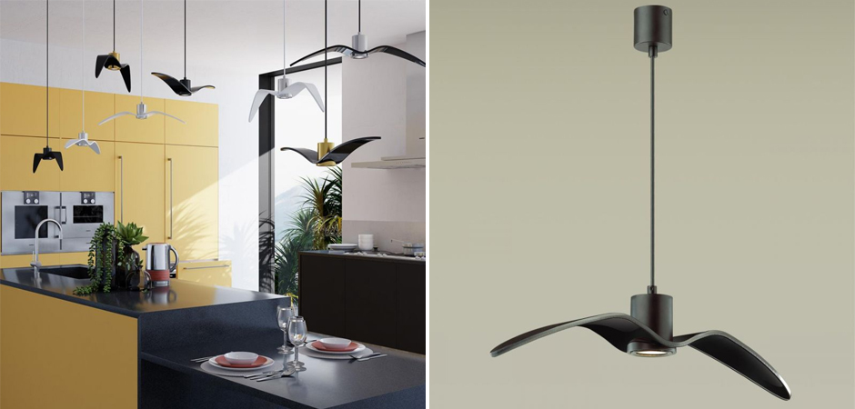 Подвесной светильник Seagull Average черный - Loft-Concept в Кирове