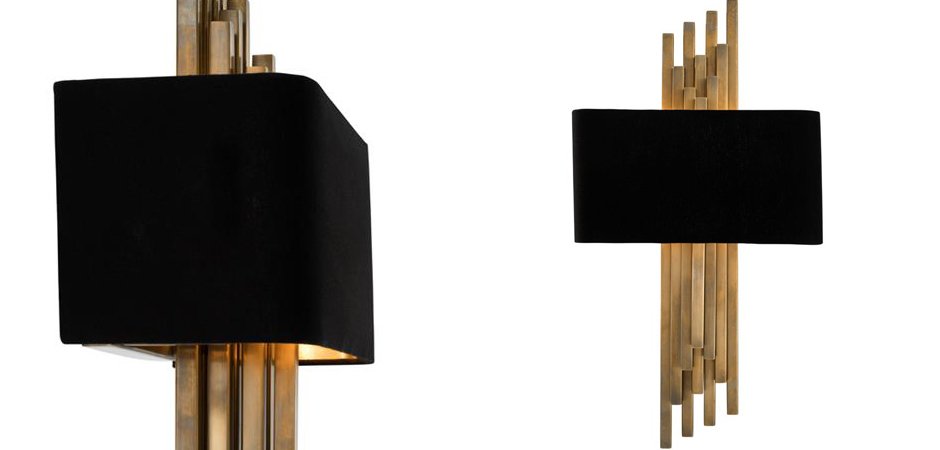 Бра Eichholtz Wall Lamp Caruso Brass Бра Eichholtz Wall Lamp Caruso Brass - Loft-Concept в Кирове