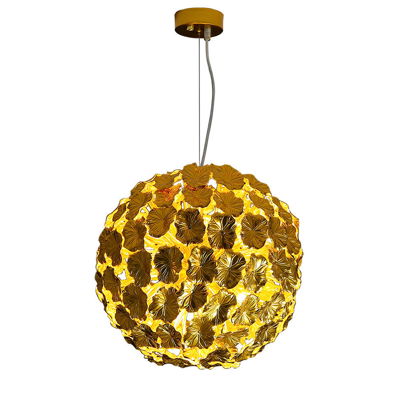 Люстра Bindweed Flower Ball Золотой Люстра Bindweed Flower Ball Золотой в Кирове | Loft Concept