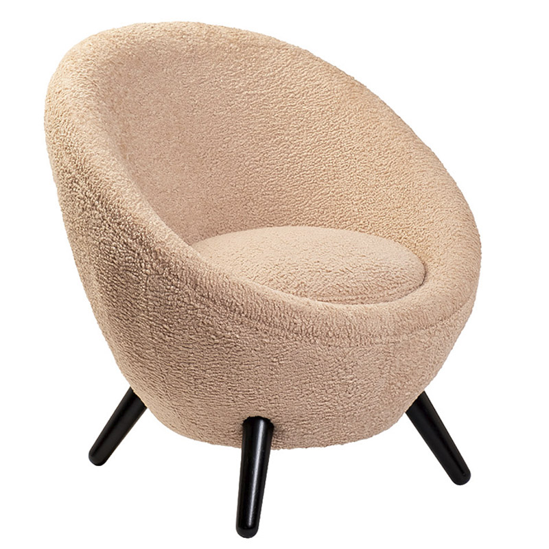 Кресло Boinaive Armchair pink Розовый пастельный Кресло Boinaive Armchair pink Розовый пастельный в Кирове | Loft Concept