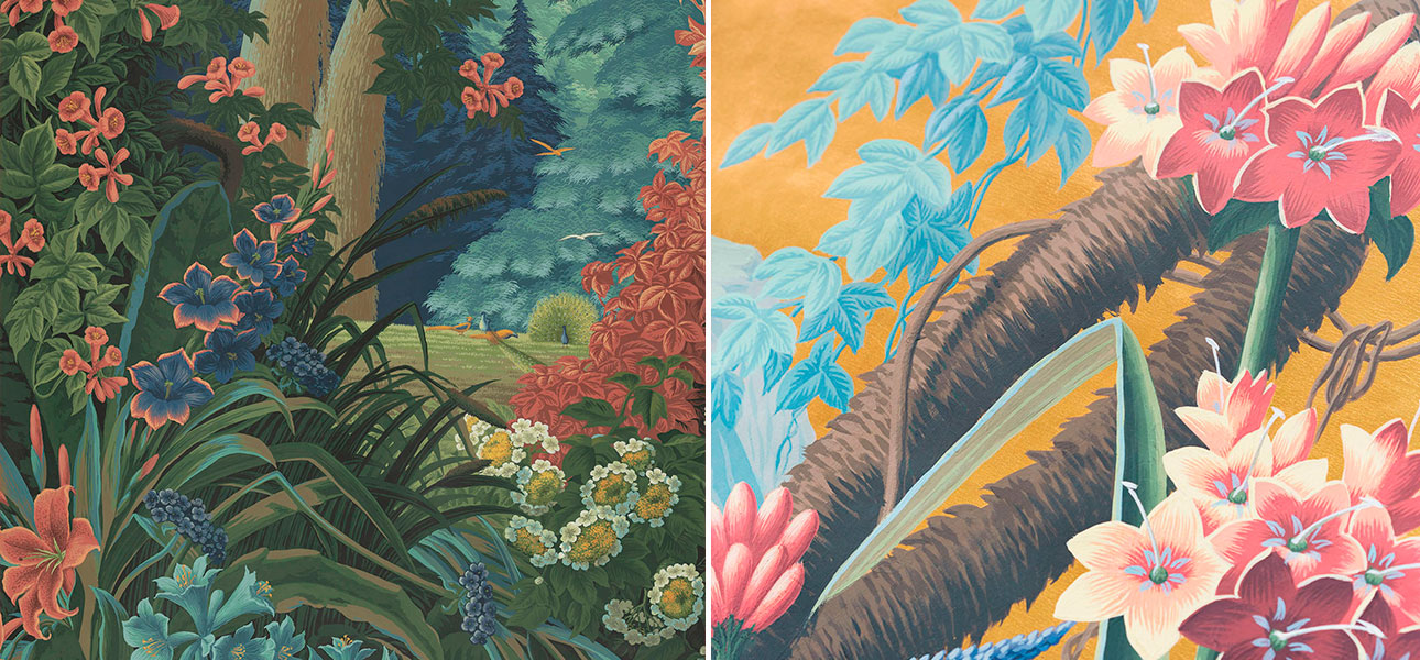 Обои ручная роспись L