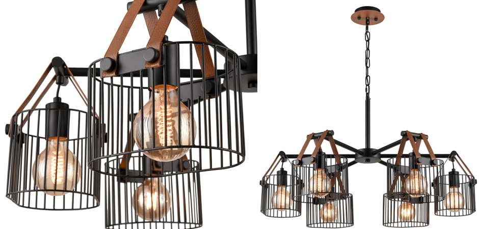 Люстра Cage Wire Color D76 Люстра Cage Wire Color D76 - Loft-Concept в Кирове