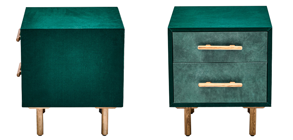 Тумба Smoky Green Nightstand Тумба Smoky Green Nightstand - Loft-Concept в Кирове