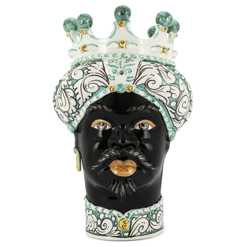 Ваза VASE MORO MAN CROWN Мульти Ваза VASE MORO MAN CROWN Мульти в Кирове | Loft Concept