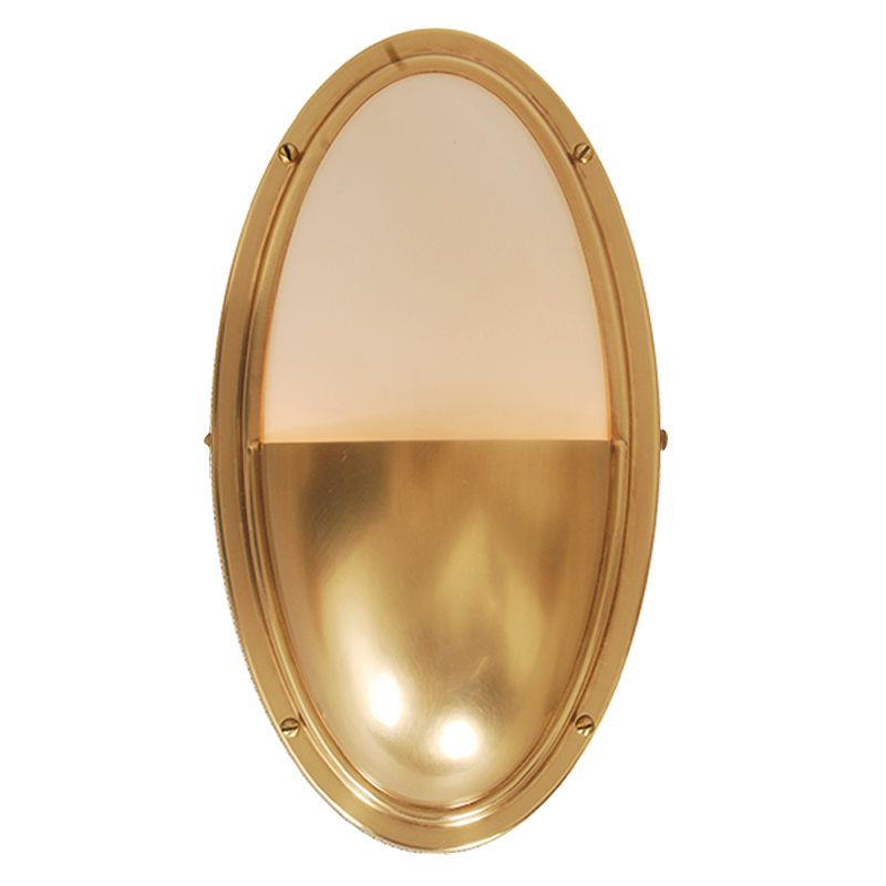 Бра Benita Loft Sconce gold Золотой Белое матовое стекло Бра Benita Loft Sconce gold Золотой Белое матовое стекло в Кирове | Loft Concept