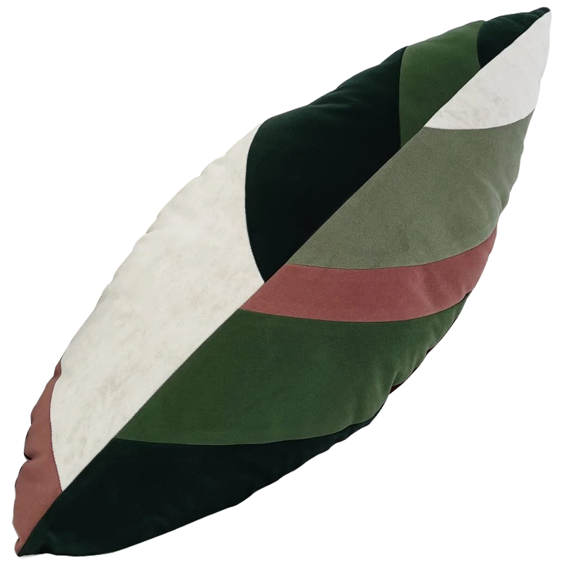 Декоративная подушка Botanical Cushion Stromanta Sanguinea Зеленый Белый Дымчатая Роза Декоративная подушка Botanical Cushion Stromanta Sanguinea Зеленый Белый Дымчатая Роза в Кирове | Loft Concept