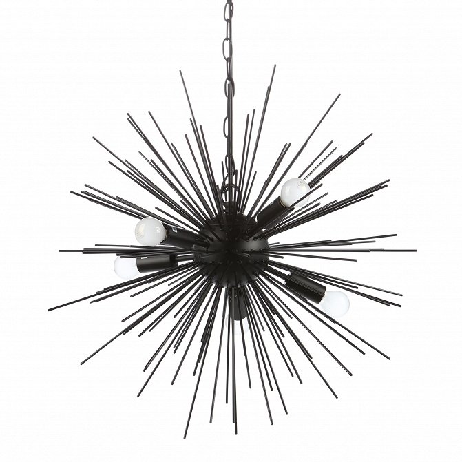 Люстра Sputnik Echinus Pendant 60 Черный Люстра Sputnik Echinus Pendant 60 Черный в Кирове | Loft Concept