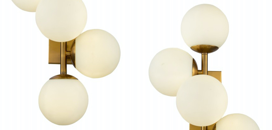 Бра White Balls Sconces Бра White Balls Sconces - Loft-Concept в Кирове