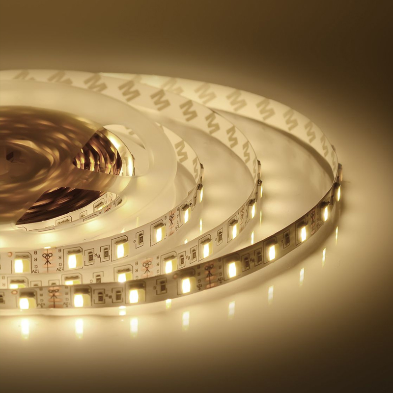 Светодиодная лента 14,4W/m 60LED/m 5050SMD холодный белый/теплый белый 5M Белый Светодиодная лента 14,4W/m 60LED/m 5050SMD холодный белый/теплый белый 5M Белый в Кирове | Loft Concept