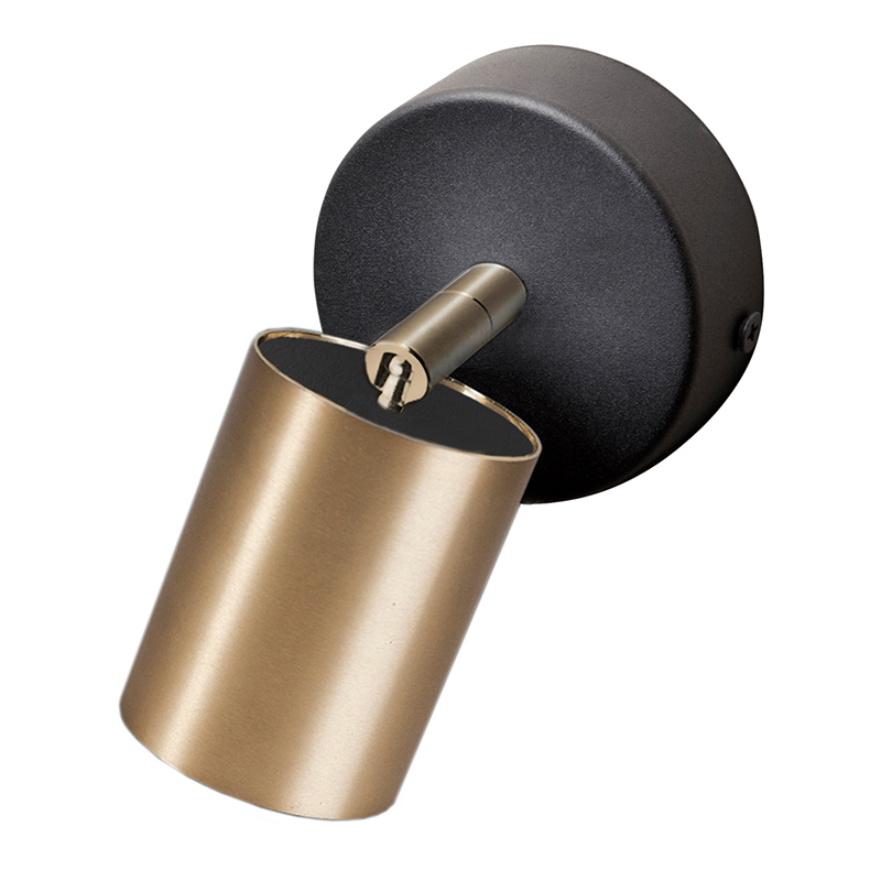 Бра Celis Spot Wall Lamp brass Латунь Черный Бра Celis Spot Wall Lamp brass Латунь Черный в Кирове | Loft Concept