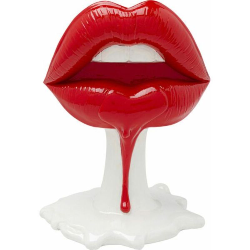 Статуэтка красная Sweet lips Белый Красный Статуэтка красная Sweet lips Белый Красный в Кирове | Loft Concept