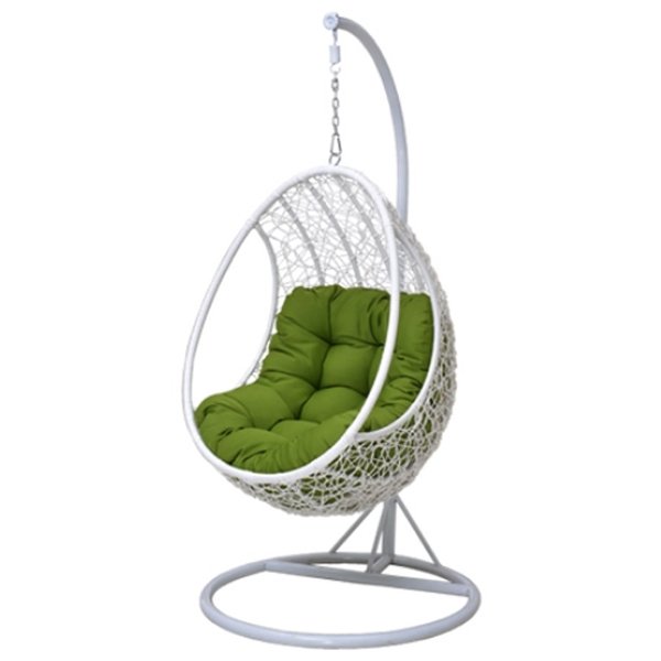 Кресло Swing chair outdoor White Egg Белый Кресло Swing chair outdoor White Egg Белый в Кирове | Loft Concept